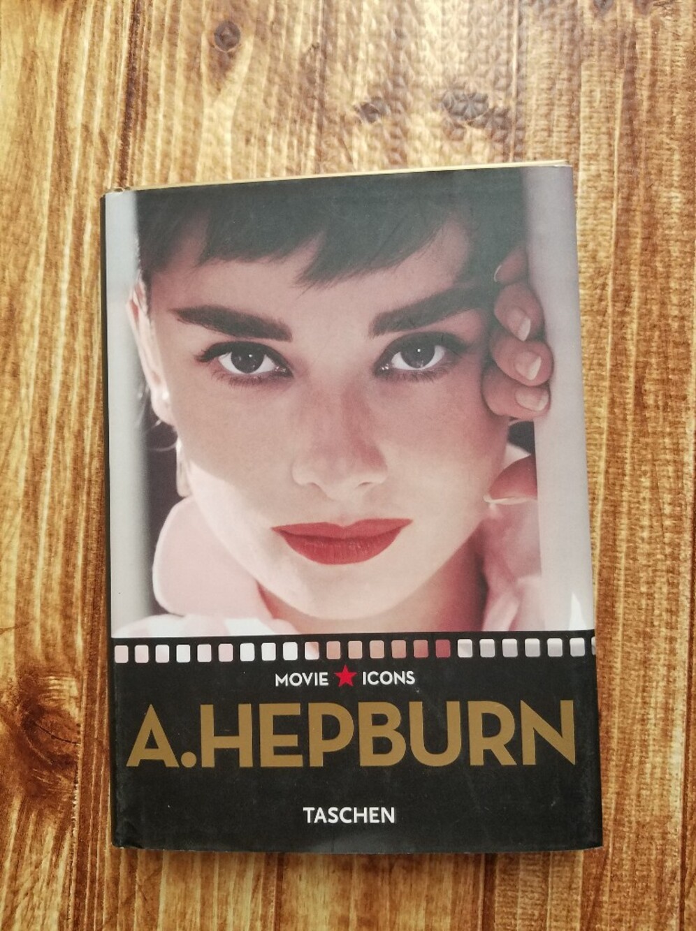 Taschen Movie Icons A. Audrey Hepburn Hardcover Book Photos Coffee Table